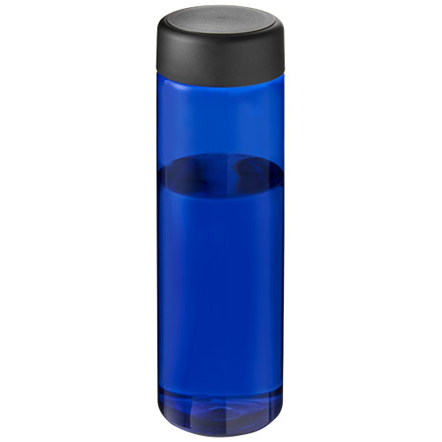 Bouteille d'eau publicitaire 850 ml Ocean Plastic H2O Active® Bleu / Noir